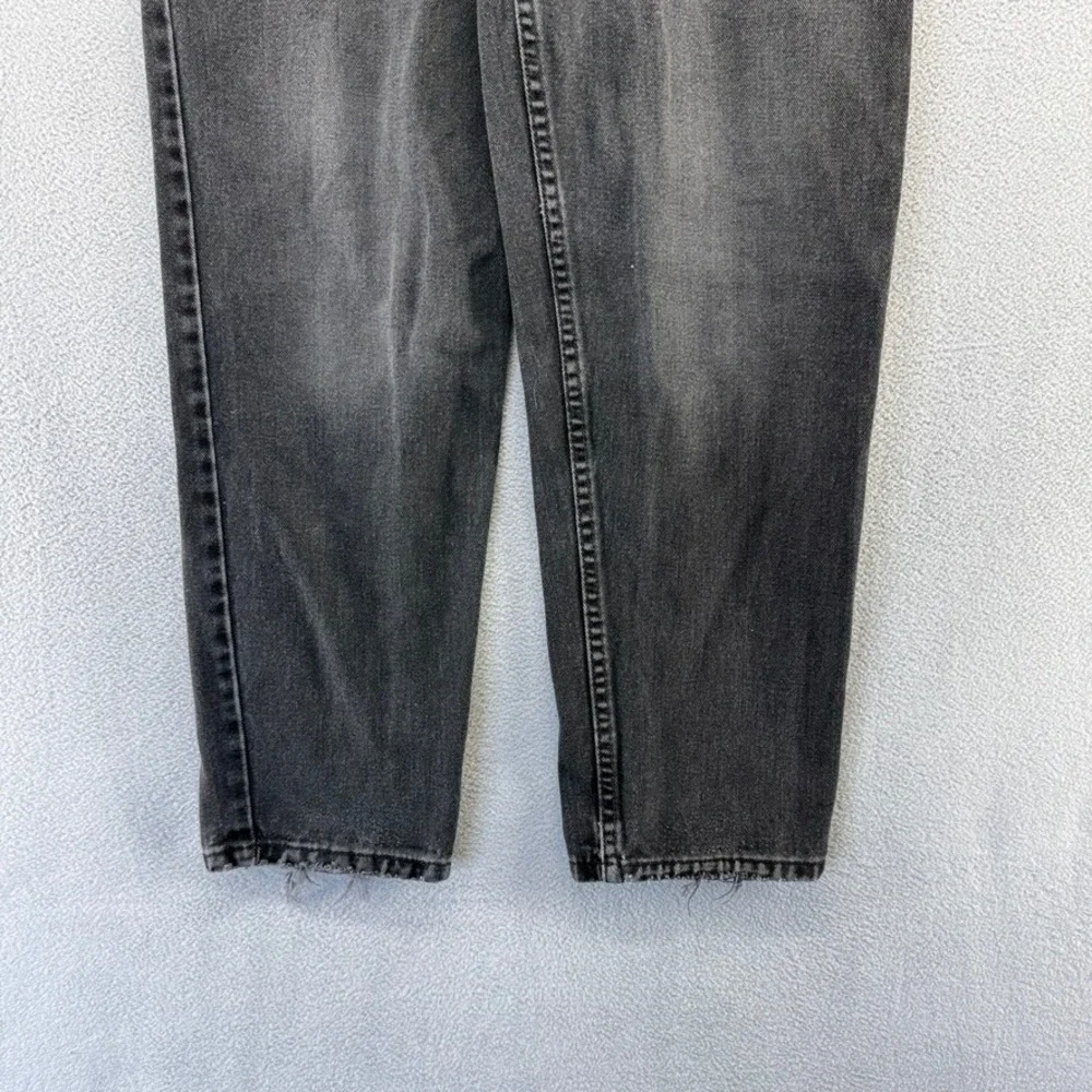 Vintage Levis Jeans Mens 31x30 Fits 28x29 Black SilverTab Loose Baggy Taper 90s